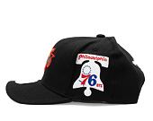 Kšiltovka Mitchell & Ness Home Town Classic Red Philadelphia 76Ers Black