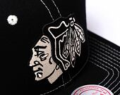 Kšiltovka Mitchell & Ness Contrast Natural Snapback Chicago Blackhawks Black