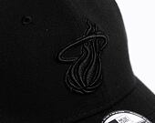 Kšiltovka New Era 39THIRTY NBA Black On Black Miami Heat