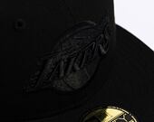 Kšiltovka New Era 59FIFTY NBA Black on Black Essential Los Angeles Lakers Black / Black