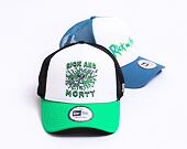 Kšiltovka New Era 9FORTY A-Frame Trucker Character Trucker Rick and Morty - Sour Green