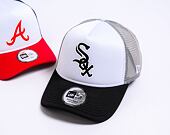 Kšiltovka New Era 9FORTY A-Frame Trucker MLB Logo Trucker Chicago White Sox - Black / Graphite