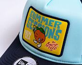 Kšiltovka New Era 9FORTY A-Frame Trucker Patch Trucker - Sunwash Blue