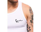 2KS - Nátělník Karl Kani Small Signature Essential Waffle Tanktop - 2 Pack - White