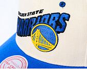 Kšiltovka NBA Retro Type Pro Snapback Golden State Warriors Off White