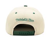 Kšiltovka NBA Retro Type Pro Snapback Boston Celtics Off White