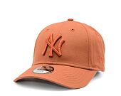 Dětská kšiltovka New Era 9FORTY Kids MLB League Essential New York Yankees - Terracotta