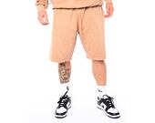 Kraťasy New Era Washed Shorts - Orange / White