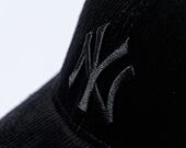 Kšiltovka New Era - 39THIRTY Cord - NY Yankees - Black