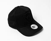 Kšiltovka New Era - 9FORTY A-Frame Monochrome - Las Vegas Raiders - Black