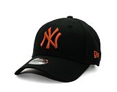 Dětská Kšiltovka New Era - 9FORTY League Essential - NY Yankees - Black / Dark Red