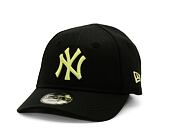 Dětská Kšiltovka New Era - 9FORTY League Essential - NY Yankees - Black / Neon Yellow