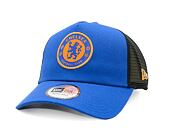 Kšiltovka New Era - 9FORTY Trucker Seasonal - Chelsea FC Lion Crest - Calm Blue / Gold