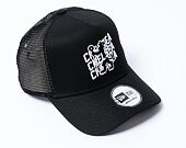 Kšiltovka New Era - 9FORTY Trucker Wordmark Overlay - Chelsea FC Word Mark - Black