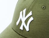 Kšiltovka New Era - 9FORTY Jersey Essential - NY Yankees - New Olive / White