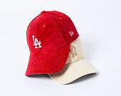 Dámská kšiltovka New Era - 9FORTY Cord - LA Dodgers - Rust / Fondant Pink