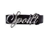 Pásek Spoilt Clo. Snake Skin Belt Black