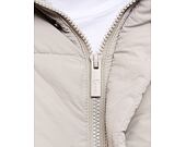 Bunda Karl Kani Small Signature Puffer Jacket light grey