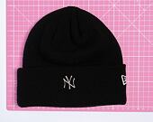 Kulich New Era - Medium Knit Metallic Cuff Beanie - NY Yankees - Black