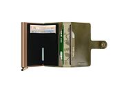 Peněženka Secrid Miniwallet Stitch Floral Olive