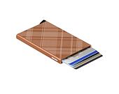 Pouzdro na karty Secrid Cardprotector Laser - Tartan Rust