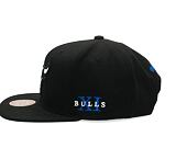 Kšiltovka Mitchell & Ness - Core Xi Snapback - Chicago Bulls - Black/Blue