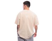 Triko New Era - Flag Oversized Tee - Cream / Grey