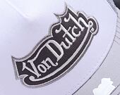 Kšiltovka Von Dutch - Trucker Rockford - Caps - Cot Twill - White/ Grey