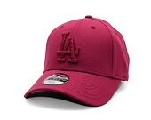 Dětská Kšiltovka New Era - MLB Metallic 9FORTY - LA Dodgers - Burgundy