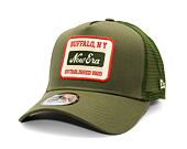 Kšiltovka New Era - Patch 9FORTY Trucker - New Olive