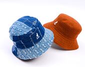 Klobouk Kangol - Denim Mashup Bucket - Medium Blue