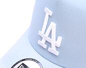 Kšiltovka New Era - MLB Essential 9FORTY Trucker - LA Dodgers - Pastel Blue / Navy