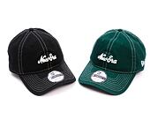 Kšiltovka New Era - Contrast Stitch 9TWENTY - Dark Green / White