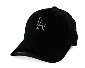 Dámská Kšiltovka New Era - MLB Diamante Velour 9FORTY - LA Dodgers - Black