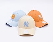 Dámská Kšiltovka New Era - MLB Essential 9FORTY - NY Yankees - Cream / Pastel Blue