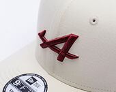 Kšiltovka New Era - F1 Seasonal 9FIFTY Original Fit - Alpine Racing - Cream / Burgundy