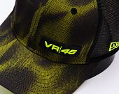 Kšiltovka New Era - Valentino Rossi VR46 Halftone 9FIFTY Stretch-Snap - Black / Upright Yellow