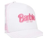 Kšiltovka Capslab - Trucker Barbie - White / Pink