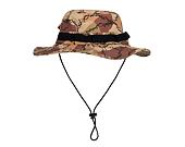 Klobouk Rip N Dip - Wired Boonie Hat Tan - Camo