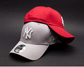 New Era League Basic New York Yankees Grey/White 39THIRTY Stretchfit Cap